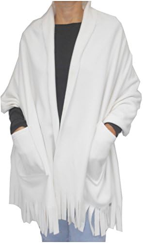 Fringed Shawl / Wrap / Shoulder Cozy - Pink