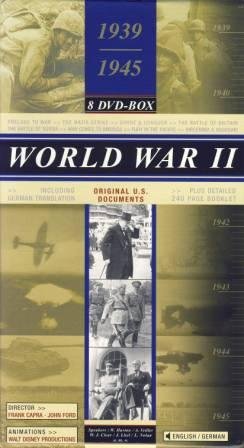Cover image : 8 DVD Box ＋ Begleitbuch: World War II / Der zweite Weltkrieg