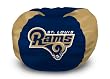 St. Louis Rams Bean Bag Chair - NFL Football Fan Shop Sports Team Merchandise