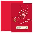 Peace And Joy Dove Holiday Cards -