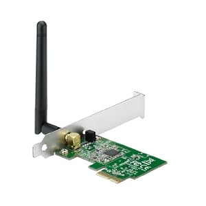 ASUS (PCE-N10) Wireless-N Network Adapter (150Mbps Transmit / 150Mbps Receive) with PCI-E Interface, Include Full Height and Low Profile bracket, WPS Button Support ASUS (PCE-N10) Wireless-N Network Adapter (150Mbps Transmit / 150Mbps Receive) with PCI-E Interface, Include Full Height and Low Profile bracket, WPS Button Support