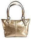 Coach Leather Metallic Evening Tote Bag 42416
