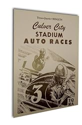 1948 Culver City Stadium Midget Races Program Poster Print
