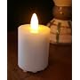 Flameless Flickering LED Votive Candle Blow Flame On/Off Battery Operated