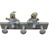 Tuc Tuc Sleepy Cap Bear Blue Coat Hooks by Tuc Tuc