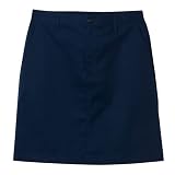 Juniors' Uniform A-Line Fly Front Skirt