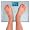 Eatsmart Precision Plus Digital Bathroom Scale with Ultra Wide Platform and Step-on Technology, 440-Pounds