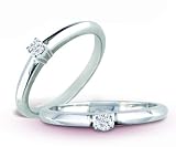 14K White Gold Diamond Promise Ring - 0.06 Ct.