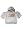 Dogwood - Toddler Boys Hooded Sweatshirt, Grey (Size 2T)