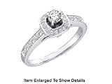 Stunning 14k. Solid Gold 1/2 ct. Genuine Diamond Promise / Engagement Ring **Great Quality**