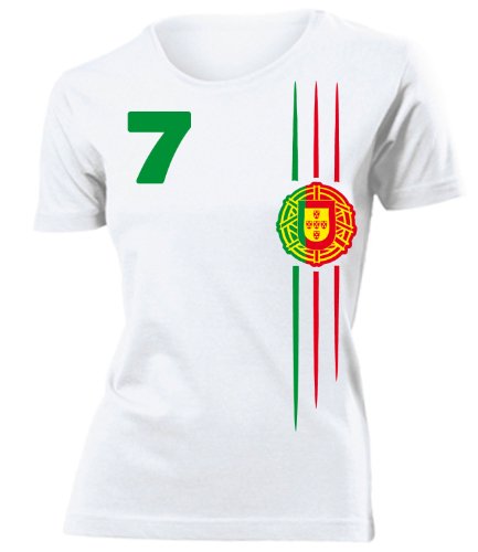 FUSSBALL WM 2014 – PORTUGAL FANSHIRT 3215(F) Gr. S