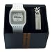 Bench ladies set white strap watch with pendant necklace