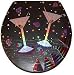 Glow-in-the-Dark Martini Toilet Seat
