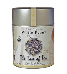 The Tao of Tea, White Peony White Tea, Loose Leaf, 2-Ounce Tins  (Pack of 2)