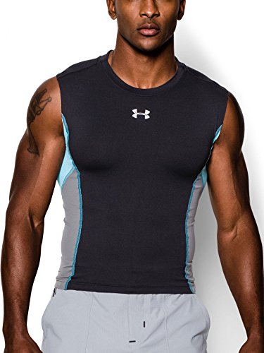 Under Armour Men's UA HeatGear® Armour® Stretch Sleeveless Compression T-Shirt