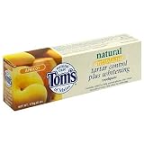 Tom's of Maine Natural Care Toothpaste, Natural, Antiplaque, Tartar Control plus Whitening, Apricot, 6 oz (170 g) (Pack of 6)