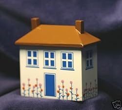 Handpainted Dollhouse for the Dollhouse- Dollhouse Miniature