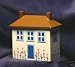 Handpainted Dollhouse for the Dollhouse- Dollhouse Miniature