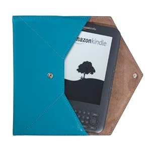 eBook Reader Envelope, Genuine Goatskin Leather