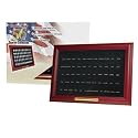 Frame for 56 United States and Territorial Quarters