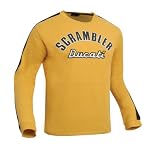 Ducati Scrambler l/slv T-Shirt Yellow