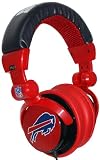 iHip NFH22BUB NFL Buffalo Bills DJ Style Headphones, Red/Blue