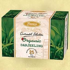 ORGANIC DARJEELING - 25 Individual Wrapped Continental Selection Tea Bags