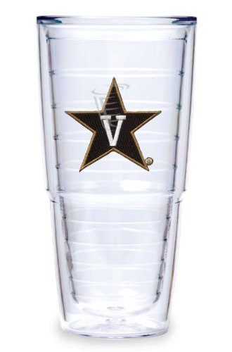 Tervis Tumbler Vanderbilt University 24-Ounce Double Wall Insulated Tumbler, Set of 2