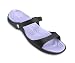 Apparel : Crocs Cleo Sandals - Black & Lavender