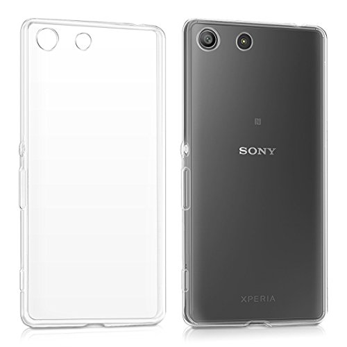 kwmobile Simply stylish TPU silicone case for the Sony Xperia M5 in transparent