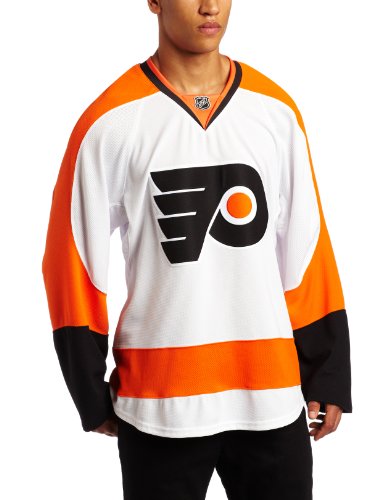 NHL Men's Philadelphia Flyers Authentic Jersey - 7231A51Fahjpfl (White, 50)