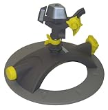 LR Nelson Pulsating Sprinkler with Rezimar Head and Circular Base #50215