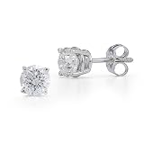 Click To 14k White Gold Diamond Stud Earrings (3/4 cttw, H-I Color, I1-I2 Clarity) Details 14k White Gold Diamond Stud Earrings (3/4 cttw, H-I Color, I1-I2 Clarity)