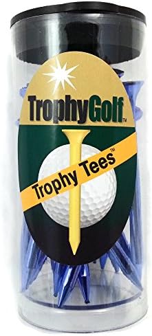 Trophy Golf Shiny Tees (18-Pack), Blue