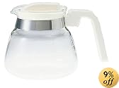 Melitta グラスポット アロマジョイ ホワイト 5杯用