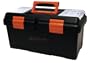HOMAK BK00119005 19-1/4-Inch Black Plastic Tool Box