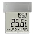 Solar Powered Vision Window Thermometer - Current, minimum & maximum temperature