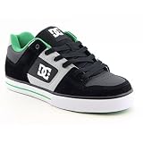 DC Shoe Co USA Pure Mens SZ 18 Black/Armor/White (BMW) Skate Shoes