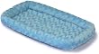 Midwest Quiet Time Fashion Pet Bed, Powder Blue, 30 x 21