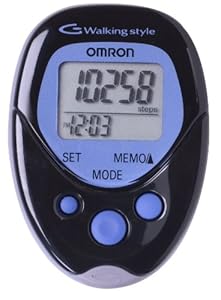 Omron Hj-113 Pocket Pedometer, Walking Style, Black