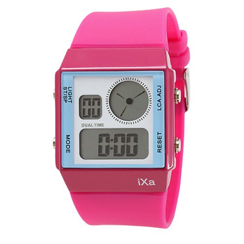 ッション カラフル アナデジ HL75-PI [ EXA ] I