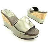 IMAGE OF BCBGMAXAZRIA Women's Sandy Slide,Anthracite,8.5 M US