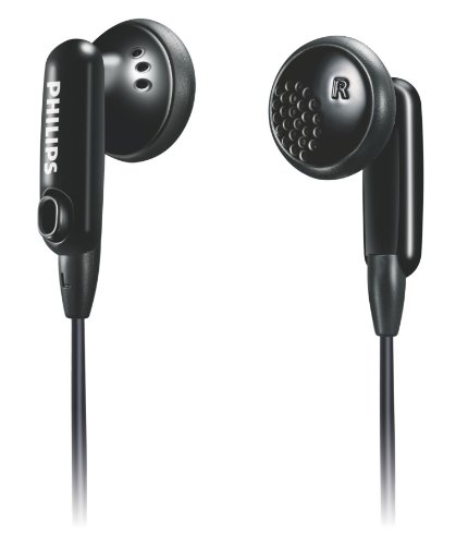 Philips SHE2611 InEar-Kopfh&ouml;rer mit 5 austauschbaren farbigen Kappen schwarz Preisvergleich