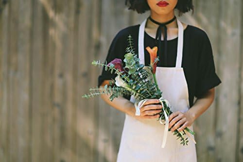 Green Fork Culture Linen Multipurpose Apron, Eco-Friendly