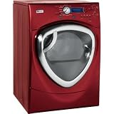 GE Profile : DPVH880EJMV 27in Colossal Capacity Electric Dryer - Vermilion Red