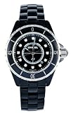 Chanel J12 Diamonds Black Ceramic Ladies Watch H1625