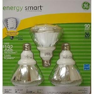 GE #47770 - Indoor/Outdoor Floodlight - 3/26 watt bulbs