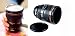 GTI Thermo Lens Cup with Stainless Steel Insulated Tumbler, Coffee and Refreshment Mug, Lens imitation Thermo Cup