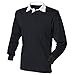Front Row Long Sleeve Classic Rugby Shirt, 14 colours, Small to XXL
