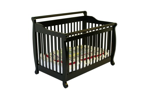 Dream On Me Liberty Collection 4 in 1 Crib, Black